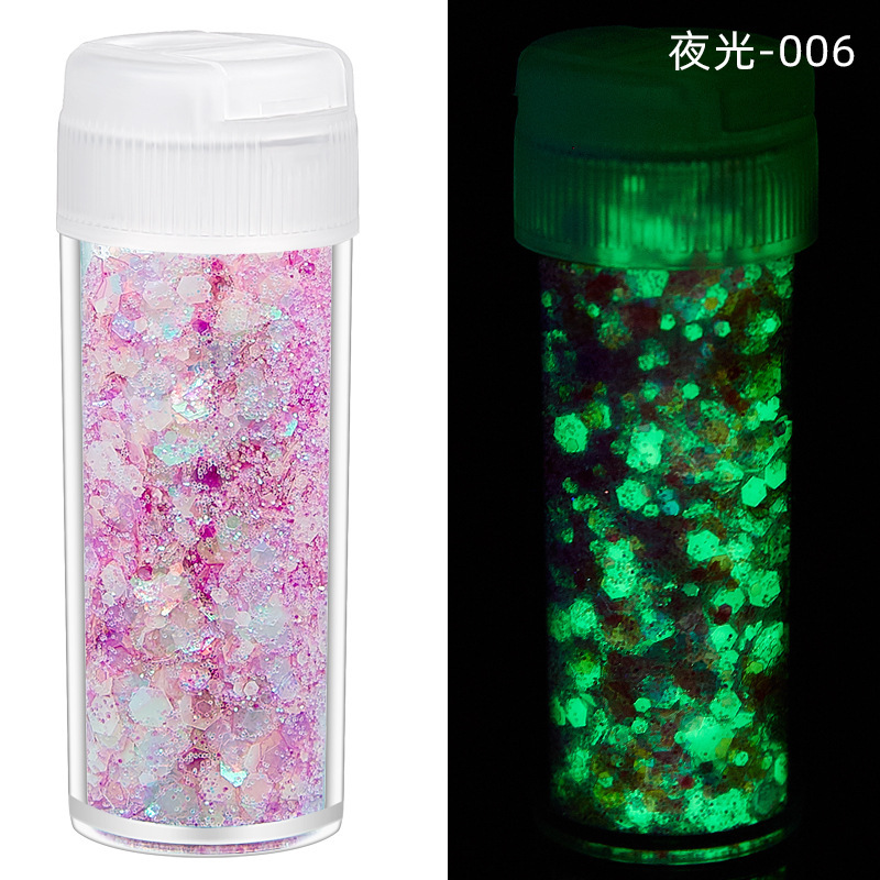 China RTS Glow in Dark Chuky Glitter for Halloween Free Shipping (25PCS/50PCS)