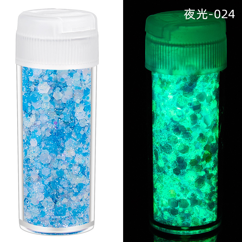 China RTS Glow in Dark Chuky Glitter for Halloween Free Shipping (25PCS/50PCS)