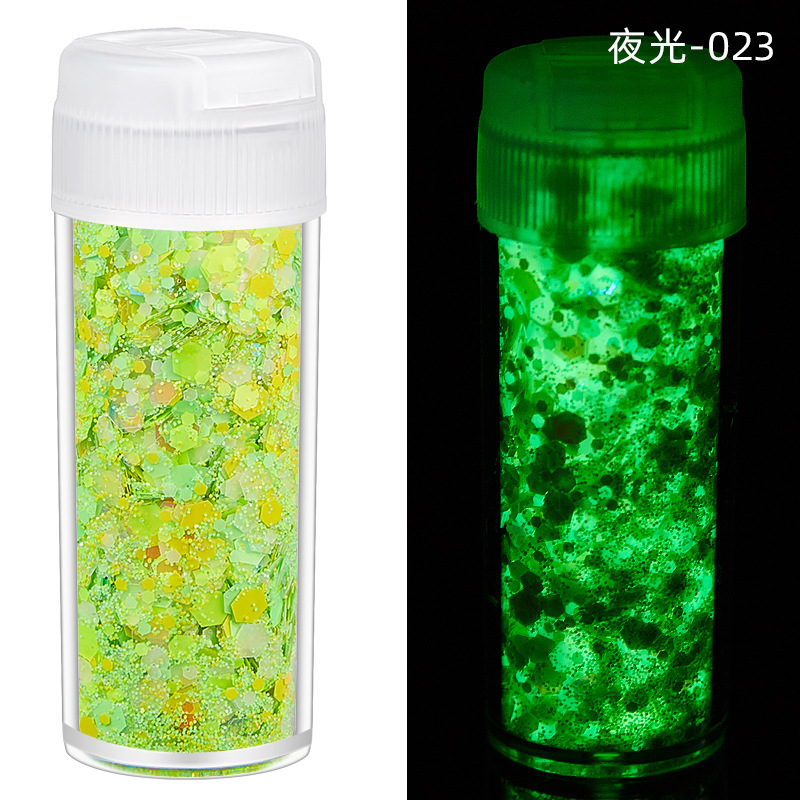 China RTS Glow in Dark Chuky Glitter for Halloween Free Shipping (25PCS/50PCS)