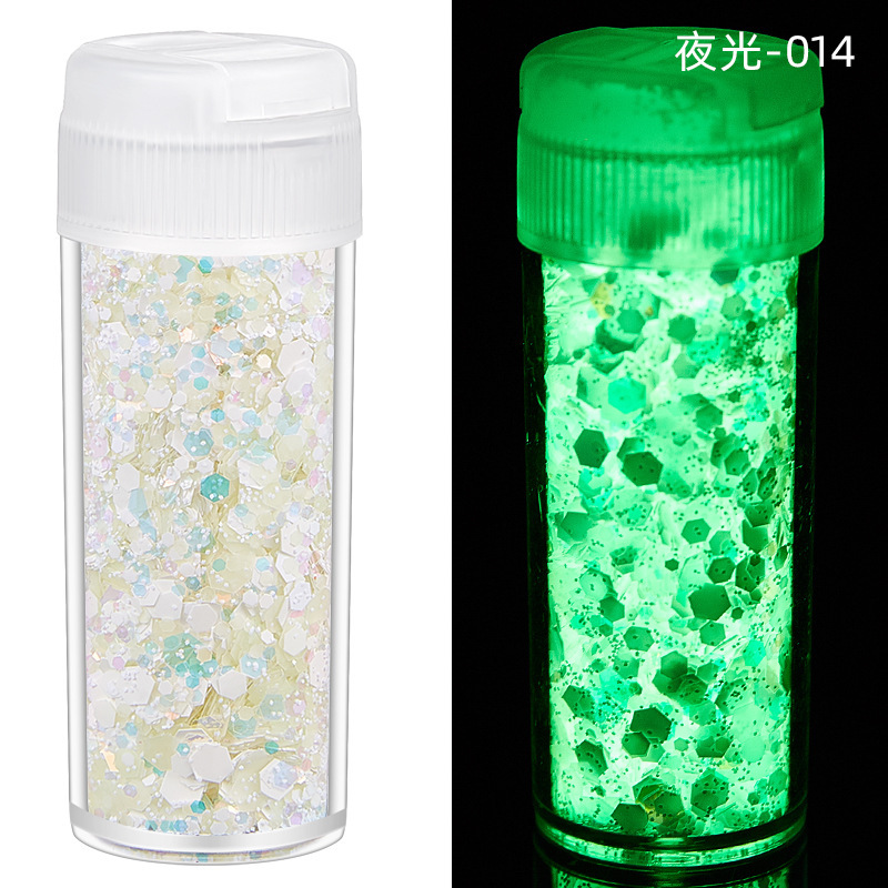 China RTS Glow in Dark Chuky Glitter for Halloween Free Shipping (25PCS/50PCS)