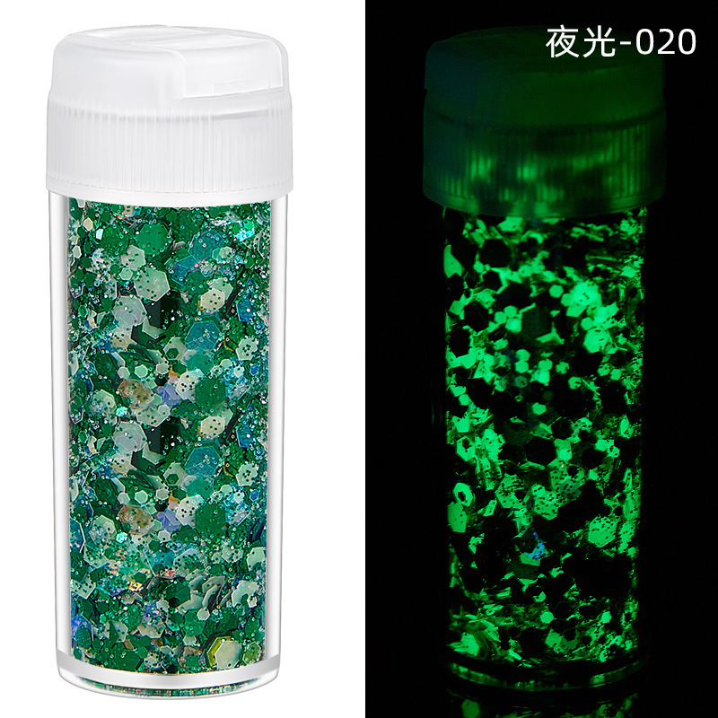 China RTS Glow in Dark Chuky Glitter for Halloween Free Shipping (25PCS/50PCS)