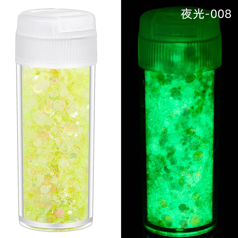 China RTS Glow in Dark Chuky Glitter for Halloween Free Shipping (25PCS/50PCS)