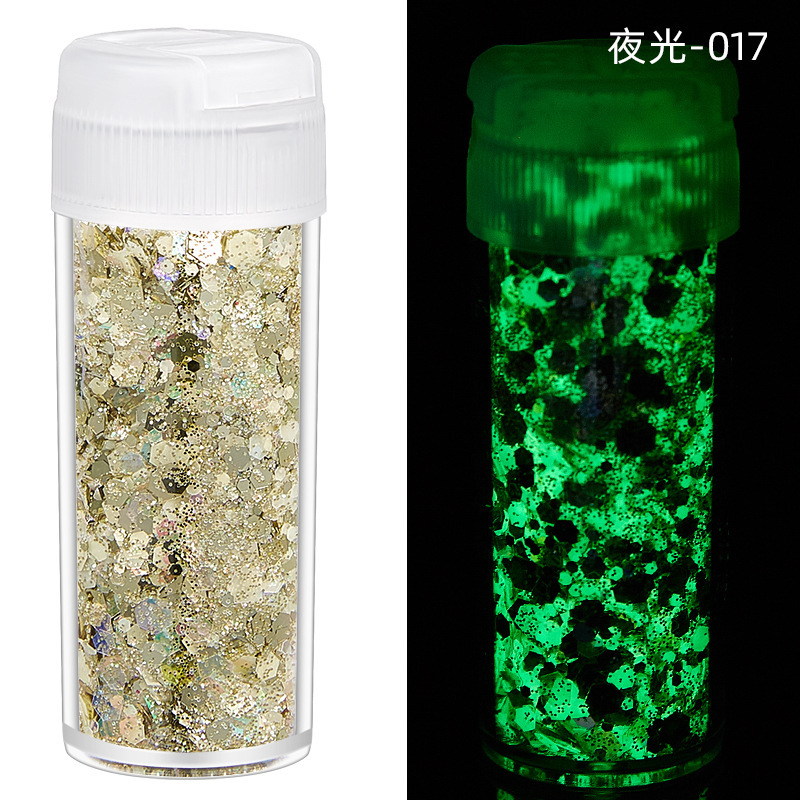 China RTS Glow in Dark Chuky Glitter for Halloween Free Shipping (25PCS/50PCS)