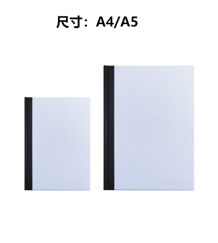 RTS A4/A5 Sublimation White Notebook Journal Free Shipping (10pcs/20pcs)