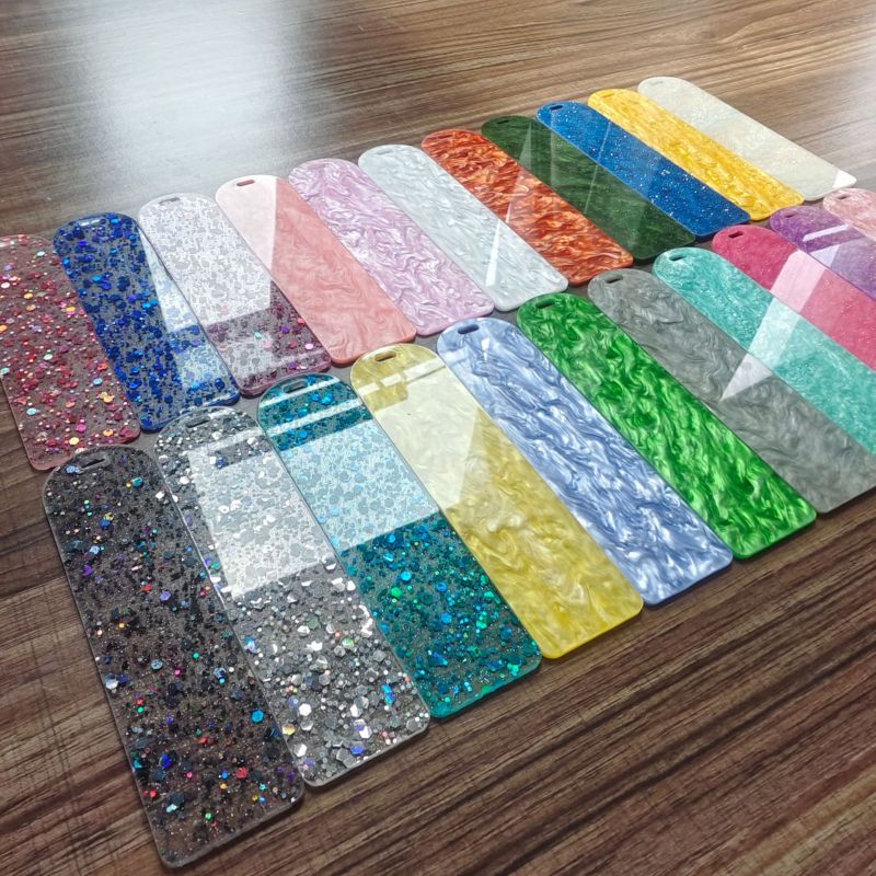 RTS 4.7*1.25inch Glitter Bookmark for Wraps Gift Free Shipping (50pcs/60PCS)