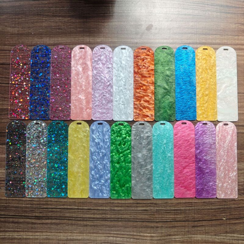 RTS 4.7*1.25inch Glitter Bookmark for Wraps Gift Free Shipping (50pcs/60PCS)