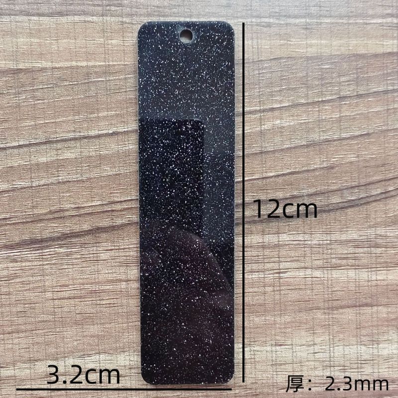 RTS 4.7*1.25inch Glitter Bookmark for Wraps Gift Free Shipping (50pcs/60PCS)