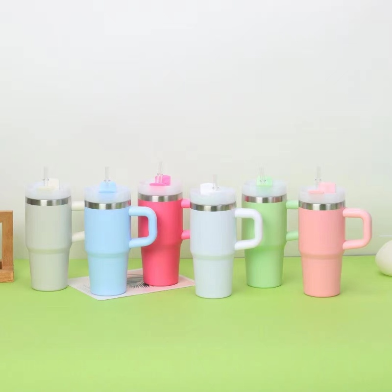 NEW China RTS Stainless Steel 14oz Mini Colored Tumblers Non-sublimation for Kids Free Shipping (25PCS/50PCS)