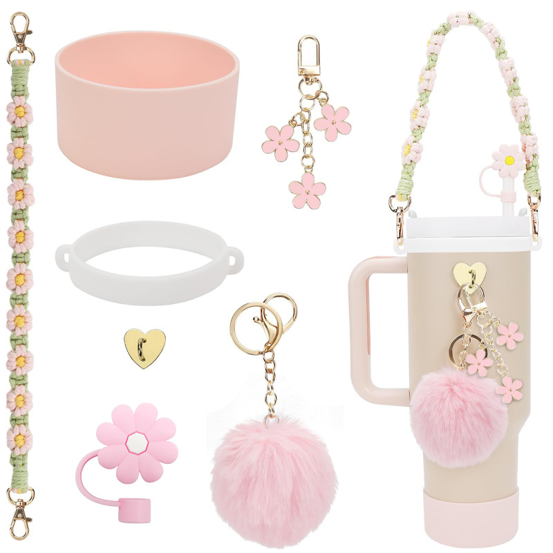 NEW RTS  40oz Tumblers' Accessories Decoration Straw Topper String Boot Free Shipping (10set)