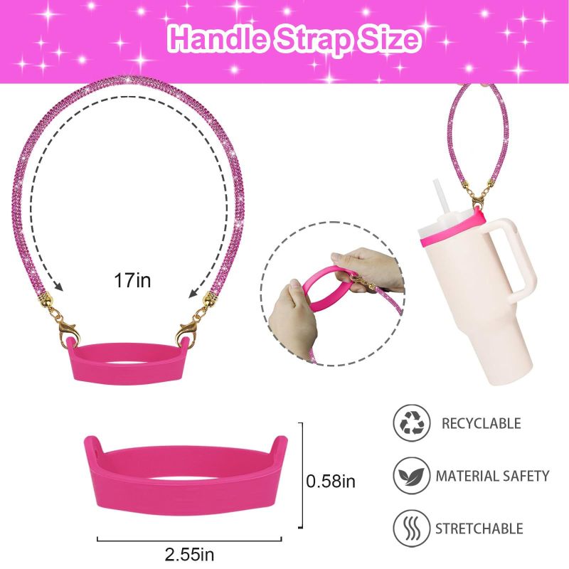NEW RTS  40oz Tumblers' Accessories Decoration Straw Topper String Boot Free Shipping (10set)