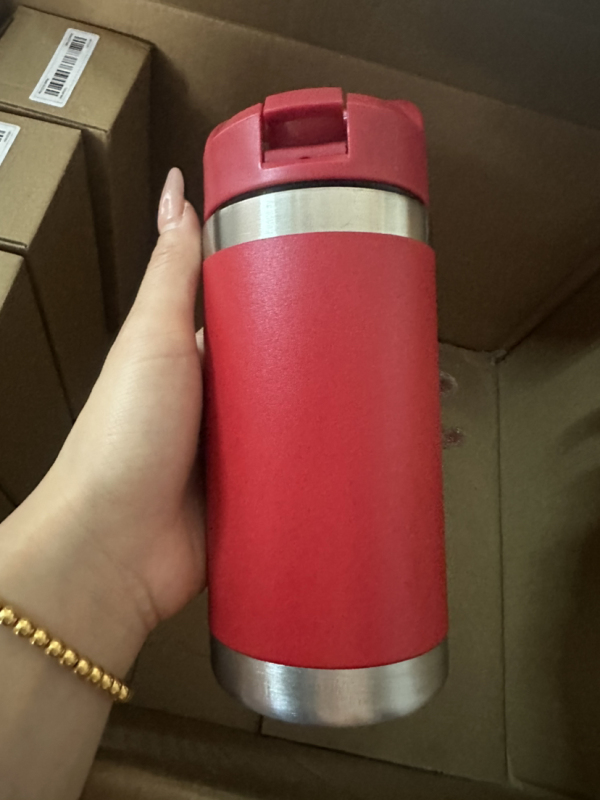 NEW China RTS Stainless Steel 12oz YT Kids Tumblers with Handle Lid Free Shipping (25PCS/50PCS)