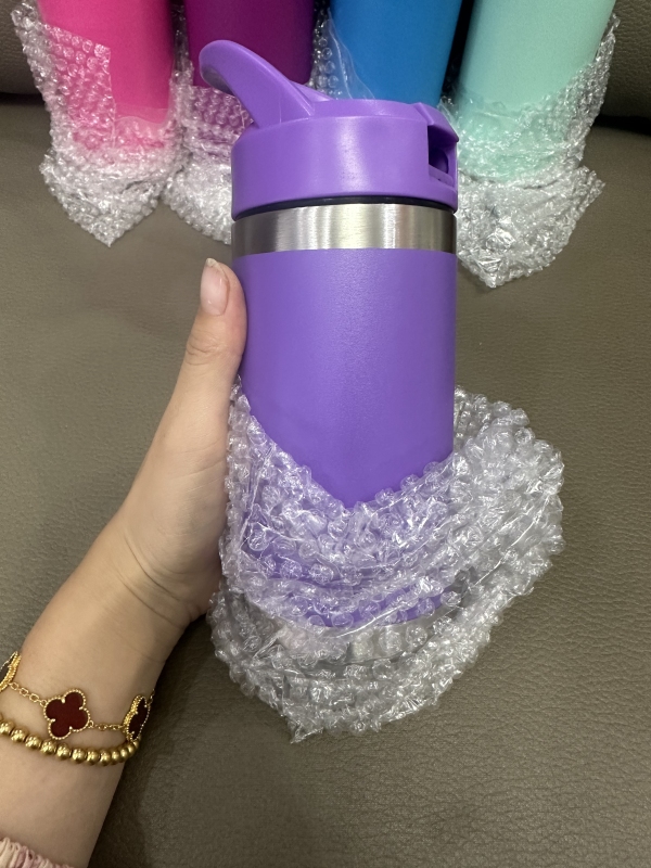 NEW China RTS Stainless Steel 12oz YT Kids Tumblers with Handle Lid Free Shipping (25PCS/50PCS)