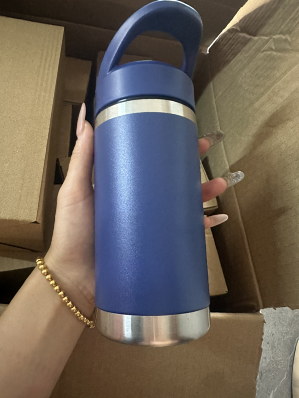NEW China RTS Stainless Steel 12oz YT Kids Tumblers with Handle Lid Free Shipping (25PCS/50PCS)