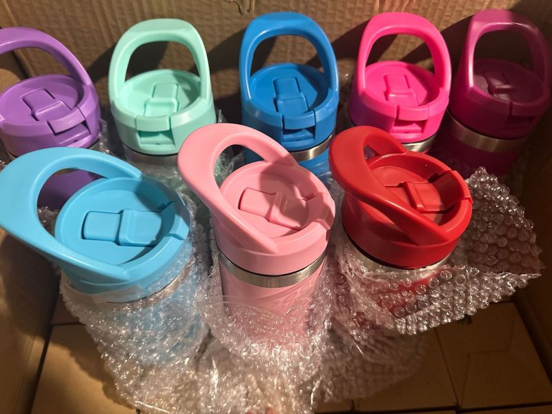 NEW China RTS Stainless Steel 12oz YT Kids Tumblers with Handle Lid Free Shipping (25PCS/50PCS)