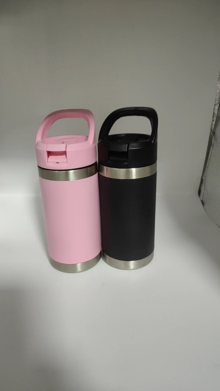 NEW China RTS Stainless Steel 12oz YT Kids Tumblers with Handle Lid Free Shipping (25PCS/50PCS)