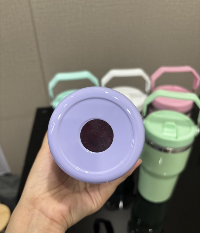 NEW US RTS Sublimation Macarons 20oz Kids Tumblers with Carry Handle Free Shipping (25PCS)