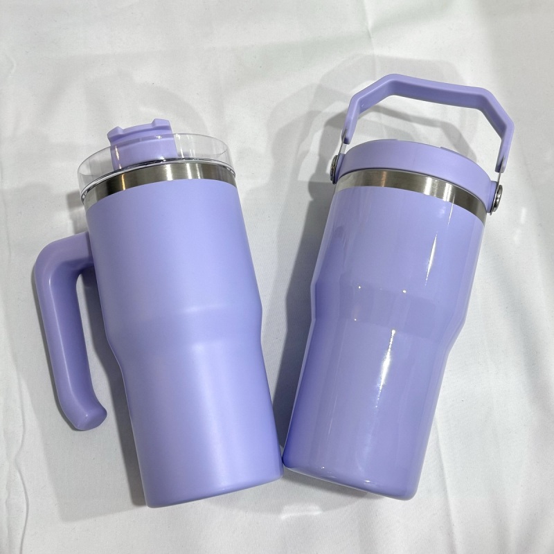 NEW US RTS Sublimation Macarons 20oz Kids Tumblers with Carry Handle Free Shipping (25PCS)