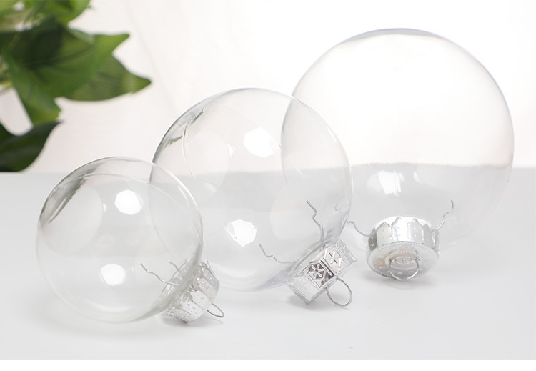 RTS Christmas Acrylic Ball 2''/3''/4'' Ornament Tree Ball Pendant Free Shipping (25PCS/50pcs)