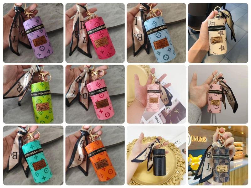 NEW Mini Bags with Key-chain Lip Bags Keychain Free Shipping (25pcs/50pcs)