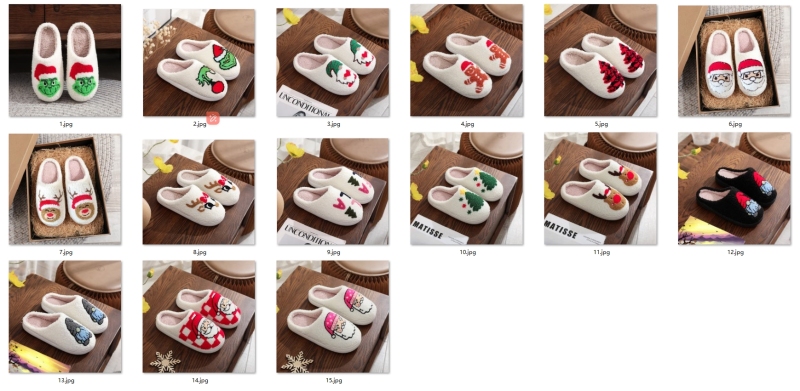 RTS Warm Slippers for Halloween Christmas Free Shipping (10pcs/25pcs/50PCS)