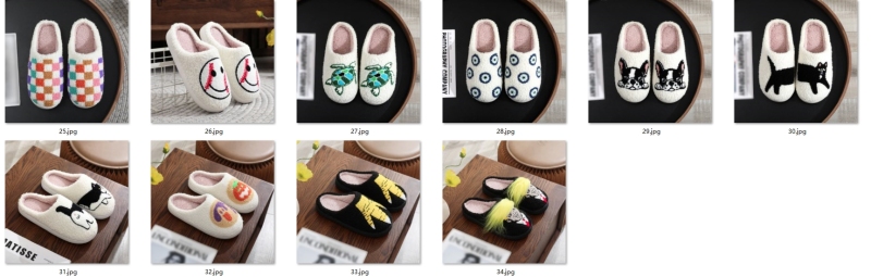 RTS Warm Slippers for Halloween Christmas Free Shipping (10pcs/25pcs/50PCS)