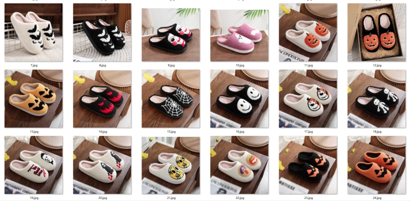 RTS Warm Slippers for Halloween Christmas Free Shipping (10pcs/25pcs/50PCS)