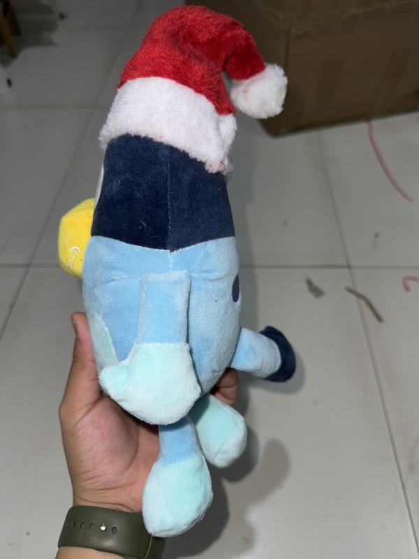 NEW RTS 30cm Christmas bluey  Free Shipping  (20PCS)