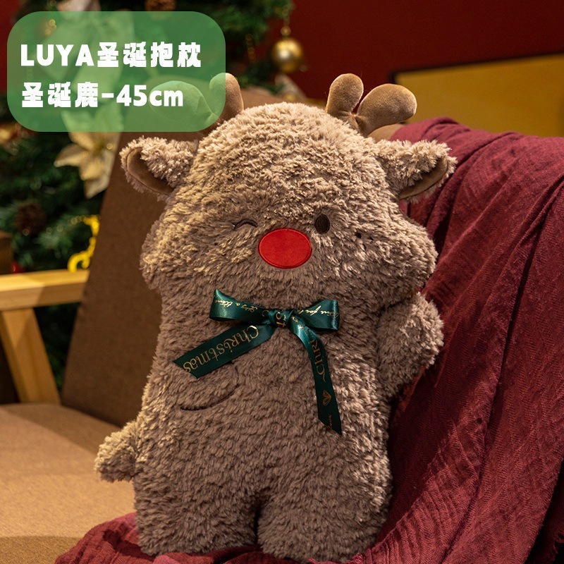 NEW RTS 16inch Christmas Stuffed Plush Doll Gifts Decoration Free Shipping (10PCS)