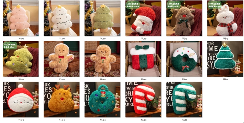 NEW RTS 16inch Christmas Stuffed Plush Doll Gifts Decoration Free Shipping (10PCS)