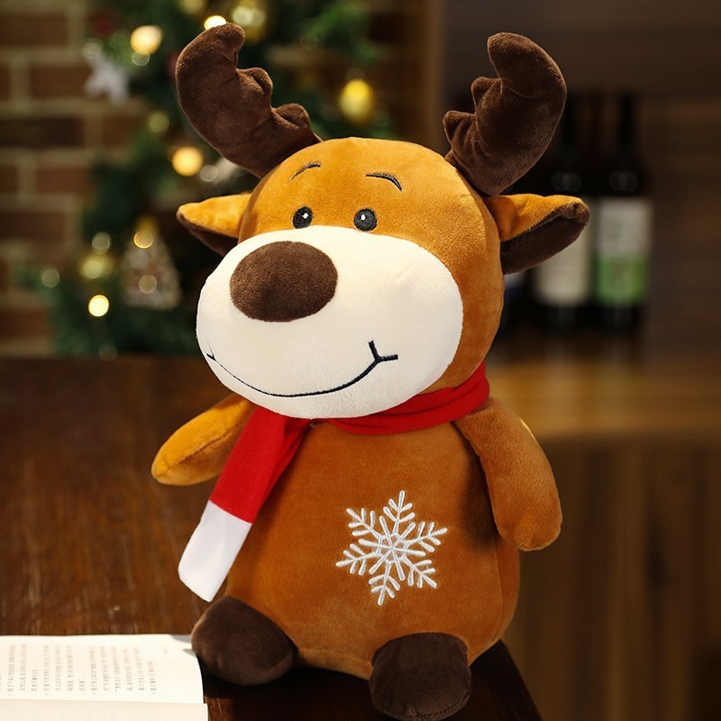 NEW RTS 16inch Christmas Stuffed Plush Doll Gifts Decoration Free Shipping (10PCS)