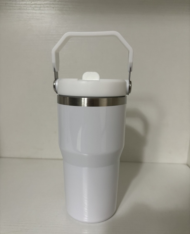 China 20oz Sublimation Kids Tumblers with Flip Lid Handle Free Shipping (25PCS)