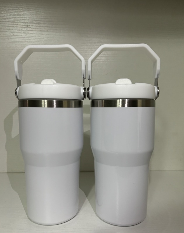 China 20oz Sublimation Kids Tumblers with Flip Lid Handle Free Shipping (25PCS)