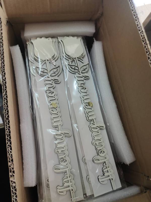 NEW RTS Sublimation Rose MDF Blanks Gift For Valentine's Day Free Shipping (20pcs/50pcs)