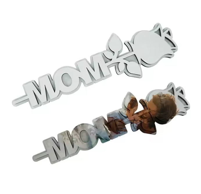 NEW RTS Sublimation Rose MDF Blanks Gift For Graduation and Mother's and Father's Day Free Shipping (20pcs/50pcs)