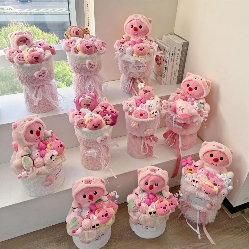 NEW China RTS Vanlentine's Day Plush Doll Bunch Gifts  Free Shipping (15PCS)