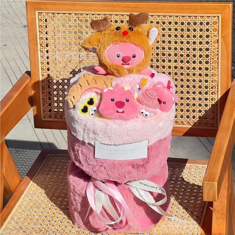NEW China RTS Vanlentine's Day Plush Doll Bunch Gifts  Free Shipping (15PCS)