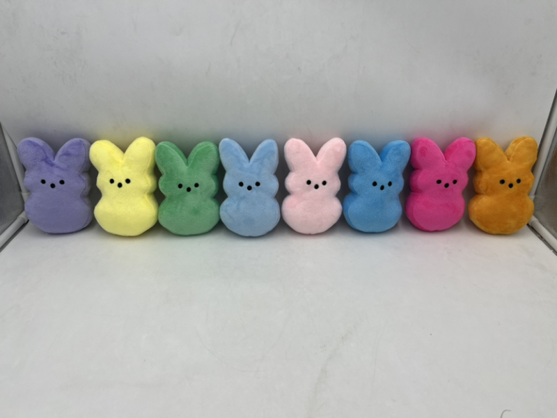 RTS NEW Color Easter Rabbit Peeps Bunny 6''/7.8''/9.8''/19.6'' Free Shipping (25PCS)