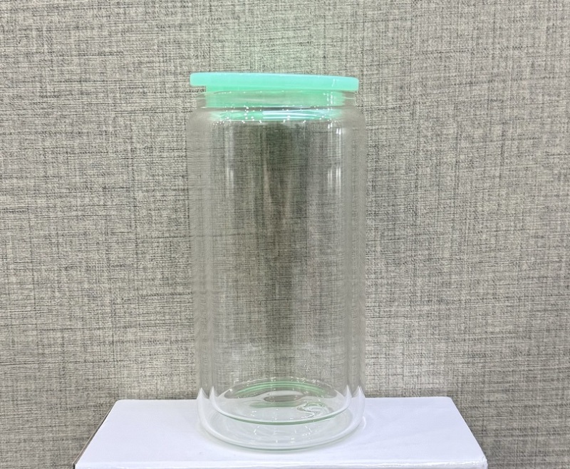 NEW China Warehouse 16oz Acrylic Plastic Snowglobe Can Double Walled Cup Free Shipping (50PCS)