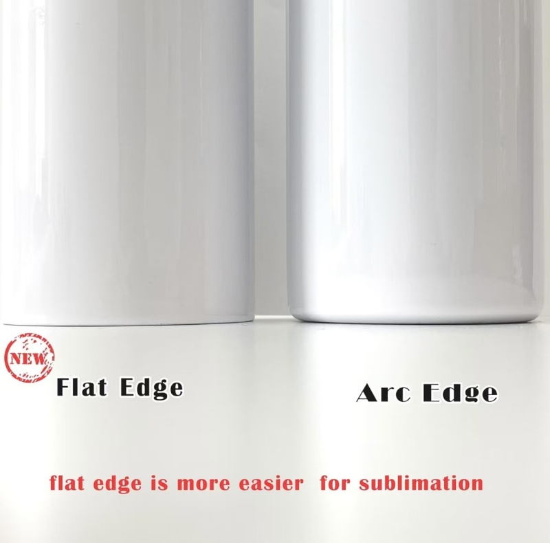 US RTS 20oz Flat-Edge Sublimation Straight Tumbler Skinny (25PCS/50PCS)