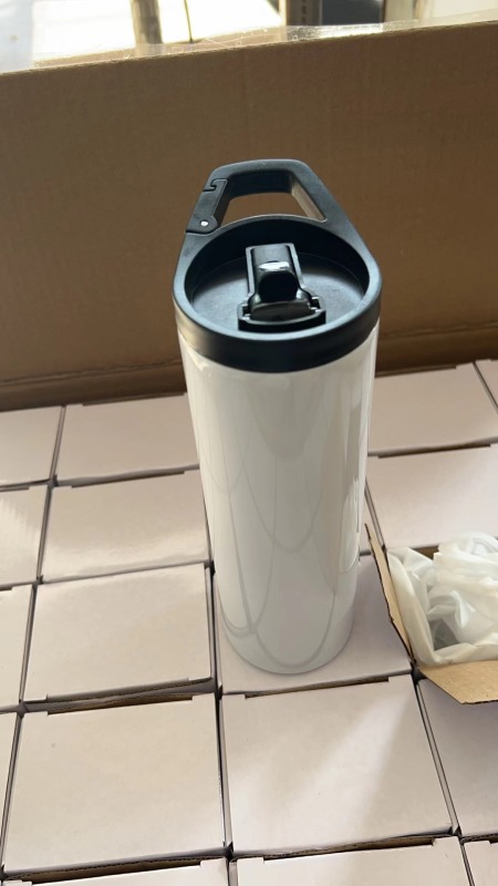 NEW US RTS 20oz Sublimation Straight Sport Tumbler with Lock Lid Free Shipping (25PCS)