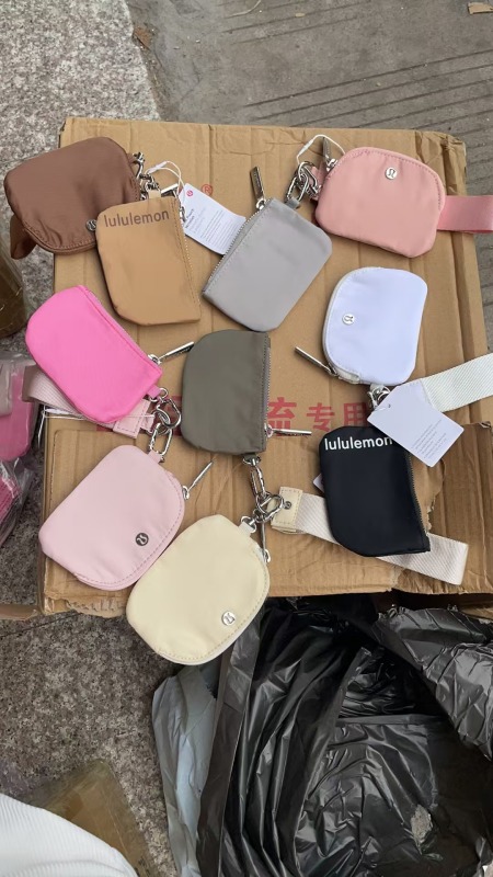 RTS Colorful Fashion Dual Wristlet Pouch with Keychain Coin Purse Wallet Pocket Pouch Free Shipping (25PCS/50PCS)