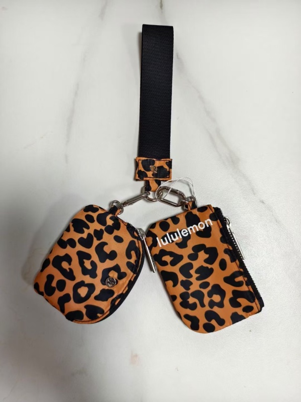 RTS Colorful Fashion Dual Wristlet Pouch with Keychain Coin Purse Wallet Pocket Pouch Free Shipping (25PCS/50PCS)