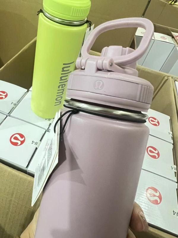 NEW China RTS Stainless Steel LULU 24oz Sport Water Bottle with Handle Lid Free Shipping (25PCS/50PCS)