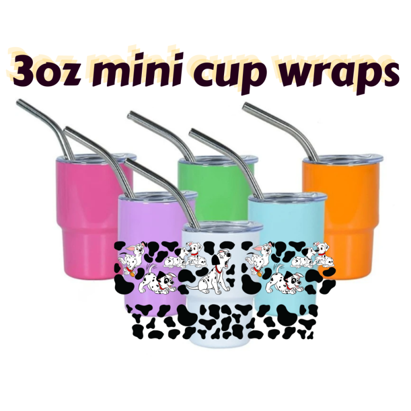 RTS UV DTF Wraps Transfer for Tumbler Keychains Lip Balm Gift Free Shipping (80pcs/160pcs/240pcs/400pcs)