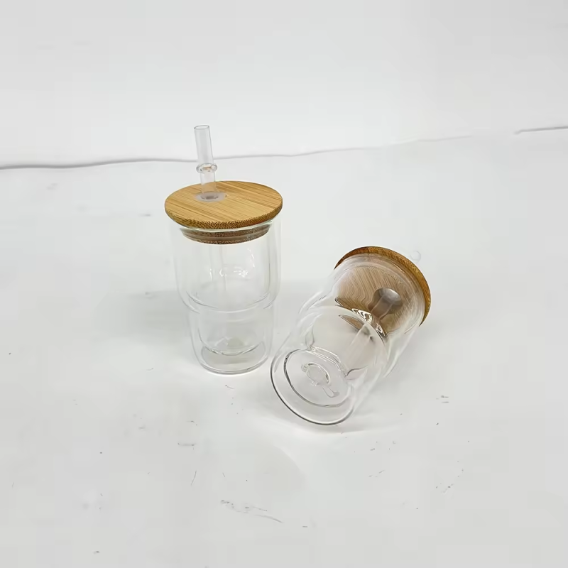 NEW US RTS 3oz Sublimation Snowglobe Pre-drilled Double Walled Shot Glass with Plug Free Shipping (25pcs/50pcs)
