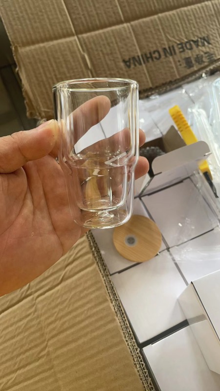 NEW US RTS 3oz Sublimation Snowglobe Pre-drilled Double Walled Shot Glass with Plug Free Shipping (25pcs/50pcs)