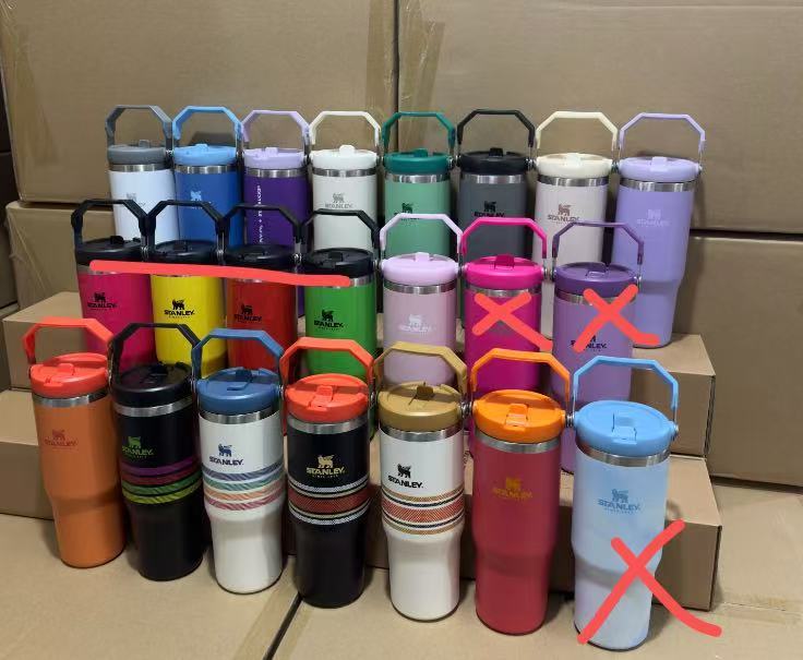 NEW China RTS Stainless Steel Insulated 40oz Tumblers Mugs Free Shipping (20PCS)