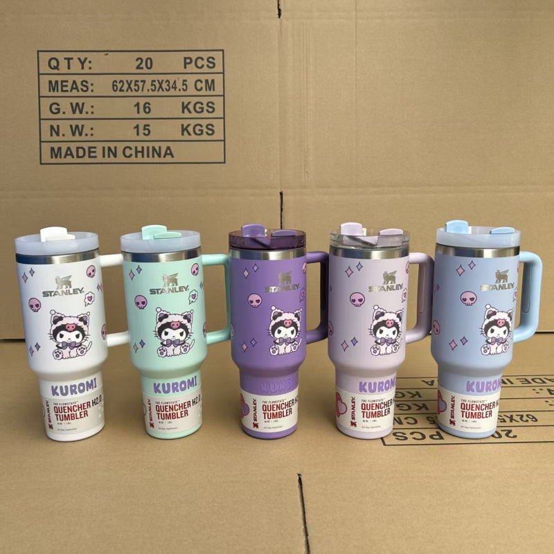 NEW China RTS Stainless Steel Insulated 40oz Tumblers Mugs Free Shipping (20PCS)
