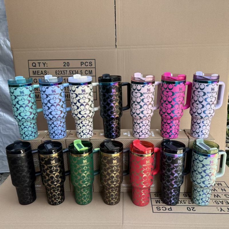 NEW China RTS Stainless Steel Insulated 40oz Tumblers Mugs Free Shipping (20PCS)