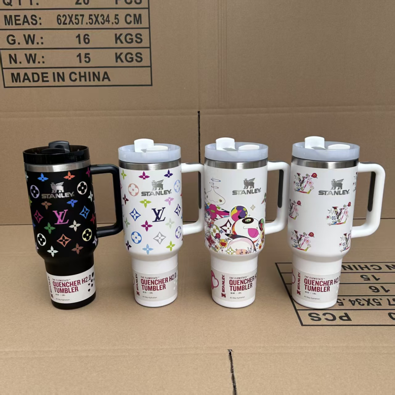 NEW China RTS Stainless Steel Insulated 40oz Tumblers Mugs Free Shipping (20PCS)